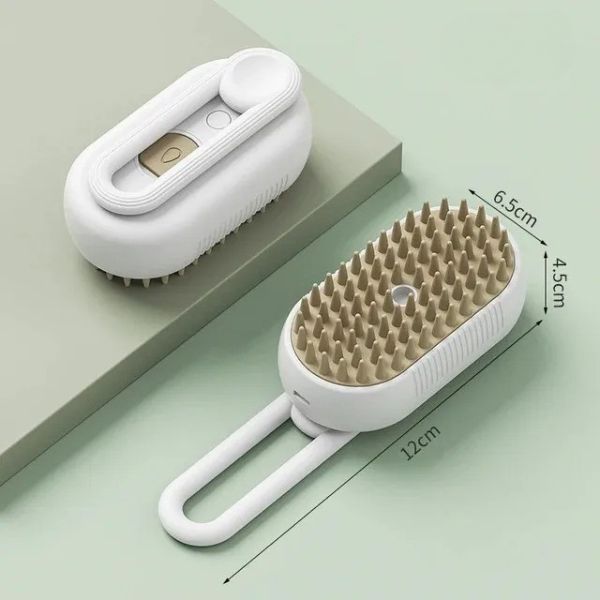 VapoMinou™ – Brosse Vapeur Anti-Poils pour Chat