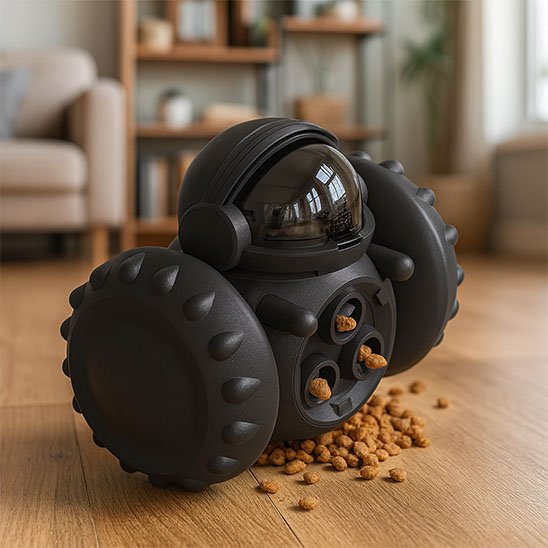 jouet pour chat interactif distributeur de friandises | RoboChasseurâą