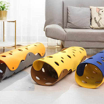 CatFelt™ - Le Tunnel Modulable pour des Aventures Félines sans Limites