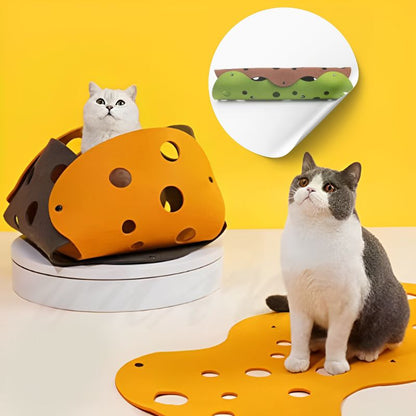 CatFelt™ - Le Tunnel Modulable pour des Aventures Félines sans Limites