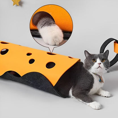 CatFelt™ - Le Tunnel Modulable pour des Aventures Félines sans Limites