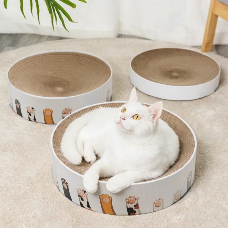 CozyNest™ – Le Griffoir Parfait pour un Chat Épanoui