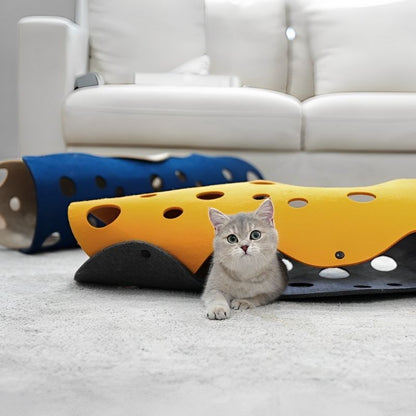CatFelt™ - Le Tunnel Modulable pour des Aventures Félines sans Limites