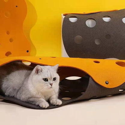 CatFelt™ - Le Tunnel Modulable pour des Aventures Félines sans Limites