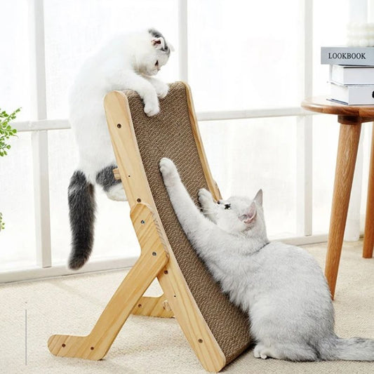 AcroGriff griffoir chat avec 2 chats