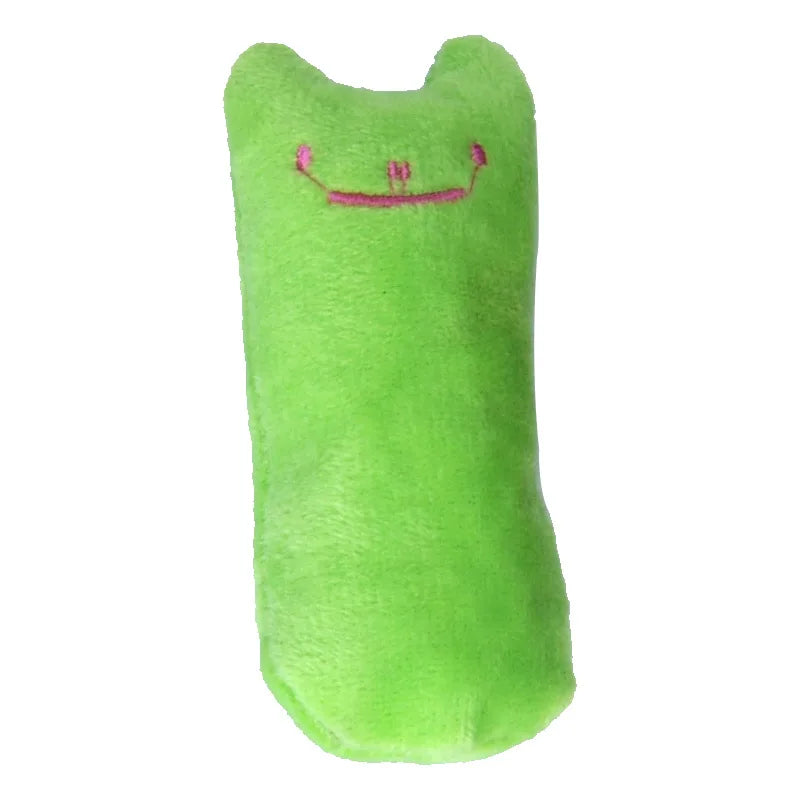 Jouet pour chat en peluche vert