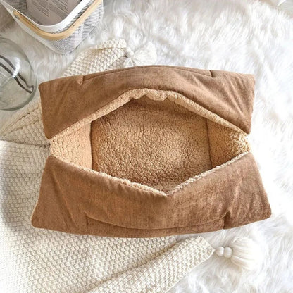 chat panier modulable et confortable pour chat d'intérieur