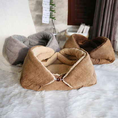 coussin pour chat modulable et confortable pour chat d'intérieur