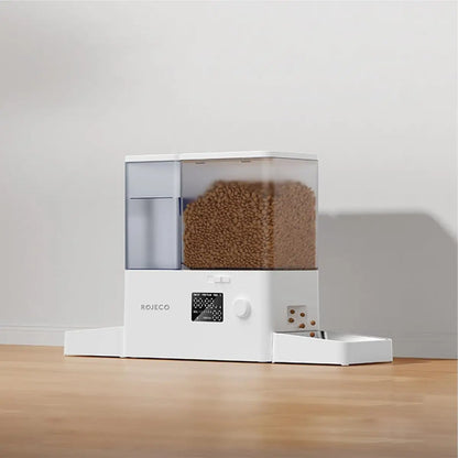 distributeur de croquettes pour chat ROJECO automatique avec design moderne