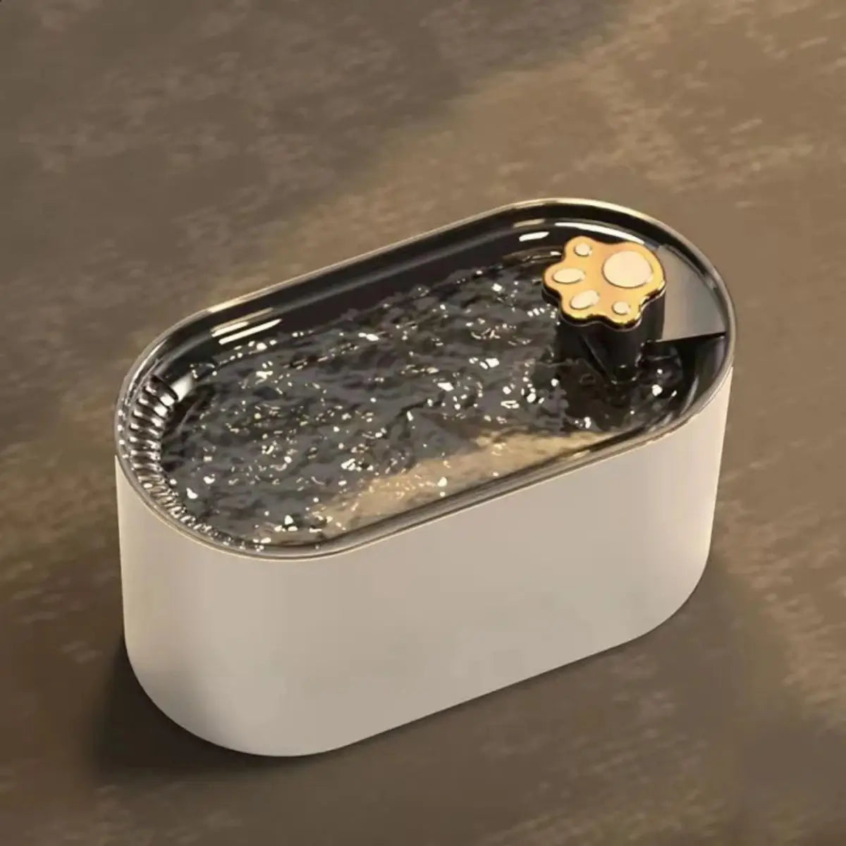 fontaine a eau chat WhisperFlow avec design moderne et fonction pratique pour animaux - vue latérale