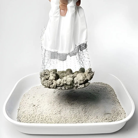 litière avec système de nettoyage pratique et hygiénique