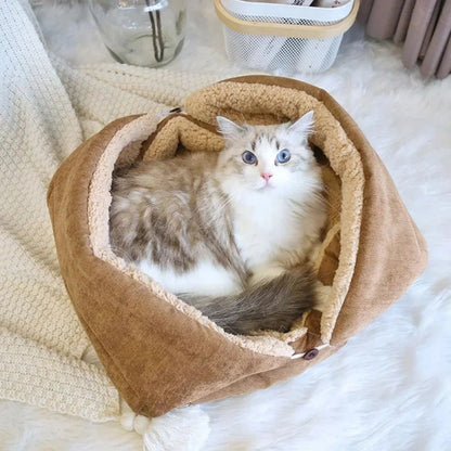 panier pour chat modulable et confortable pour chat d'intérieur