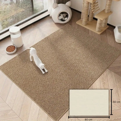 tapis griffoir chat idéal pour protéger vos sols et satisfaire les besoins naturels de votre chat - vue latérale